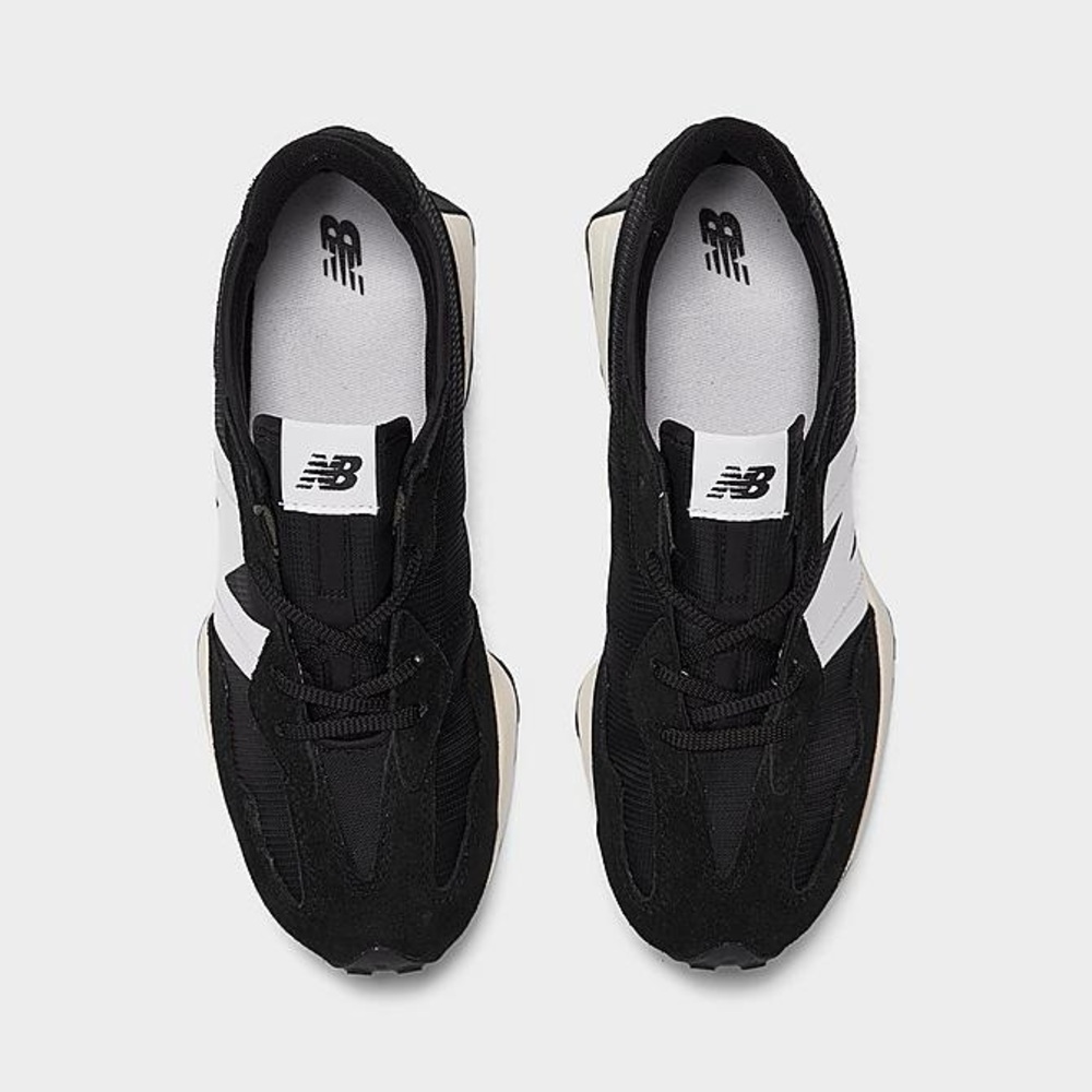 New Balance Youth 327 Black White Casual Running Shoe - GS327GS - Picture 5 of 14